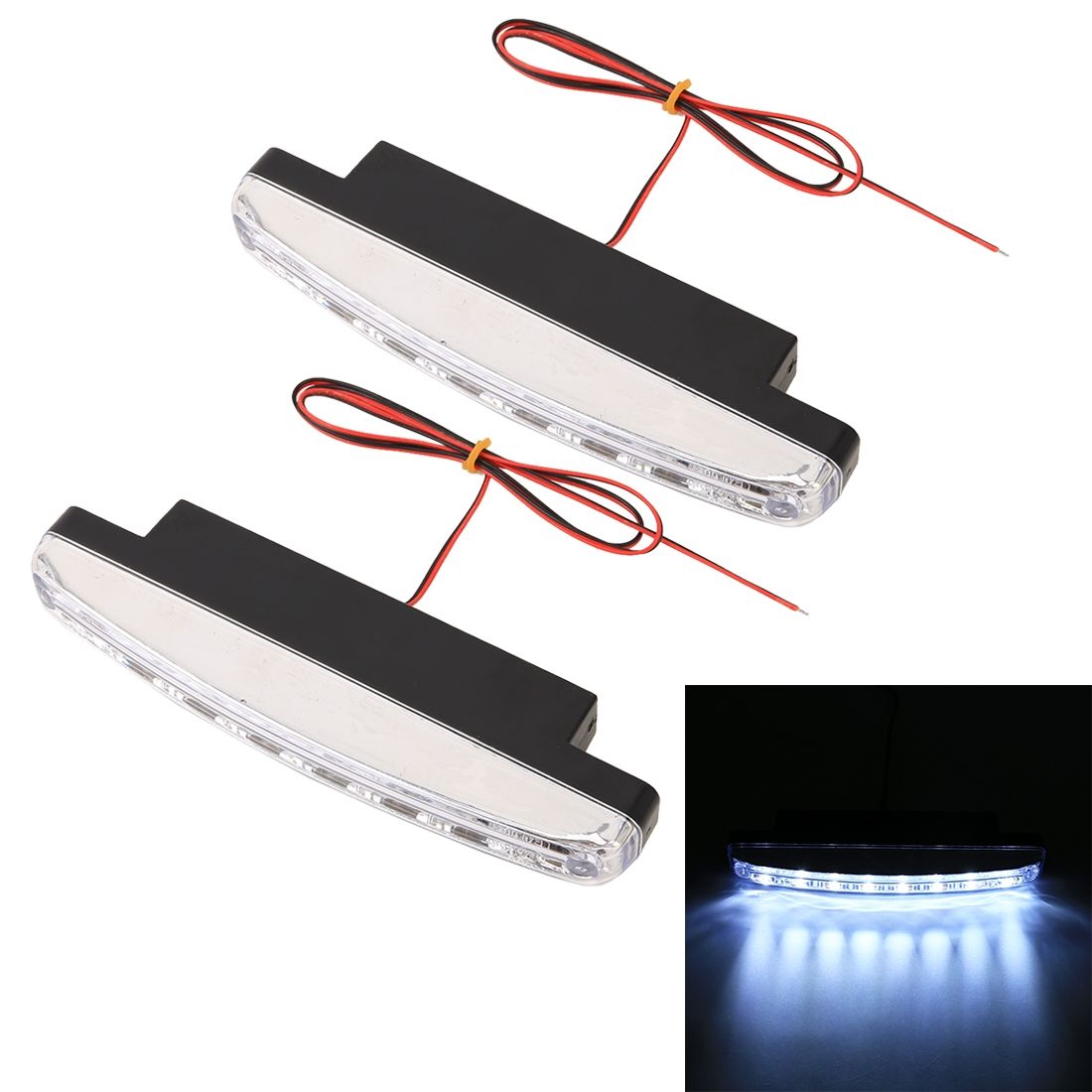 1 Pair DC9-16V Circular Car &Turn Light