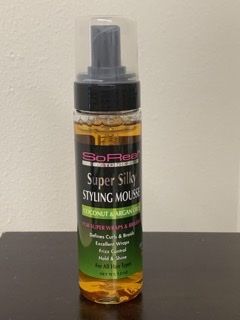 Super Silky Styling Mousse For Hair
