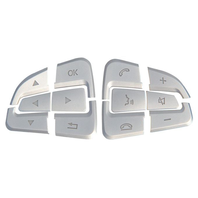 Car Steering Wheel Button Cover Trims 12Pcs Fit For GLC GLE GLS Arrow