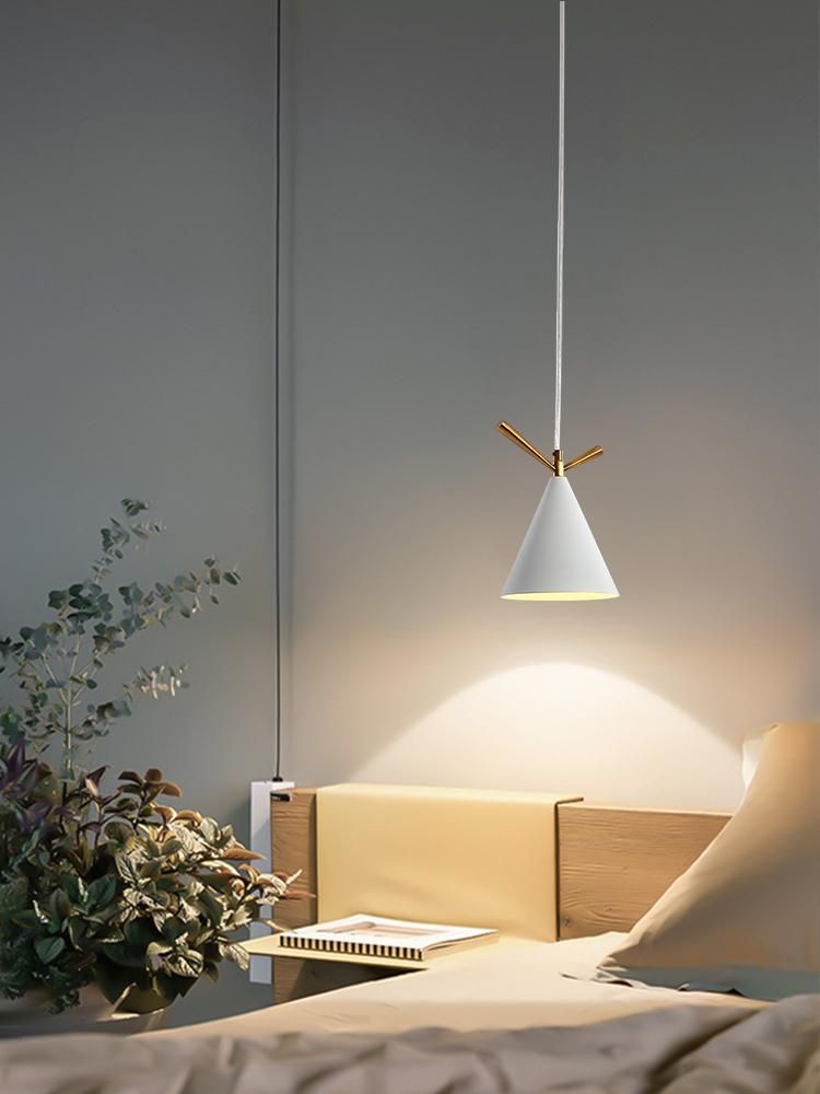 Modern minimalistic bedside small chandelier