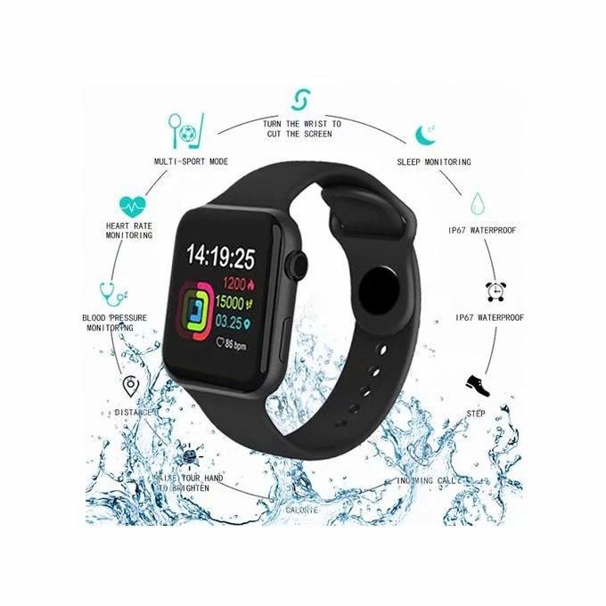 Color Screen Smart Waterproof Bluetooth Watch