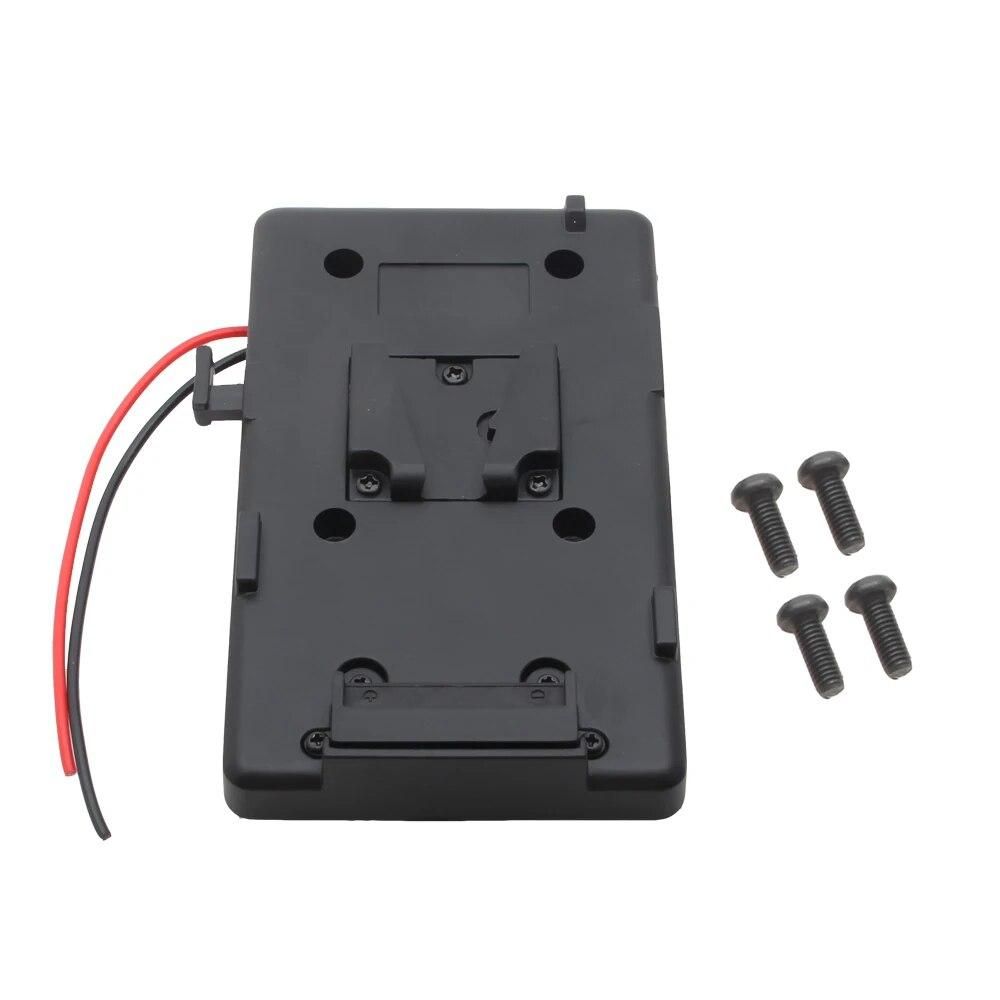 FOTGA Battery Back Pack Plate Adapter D-Tap for Sony V-shoe V-mount External DSLR Camcorder Video Light