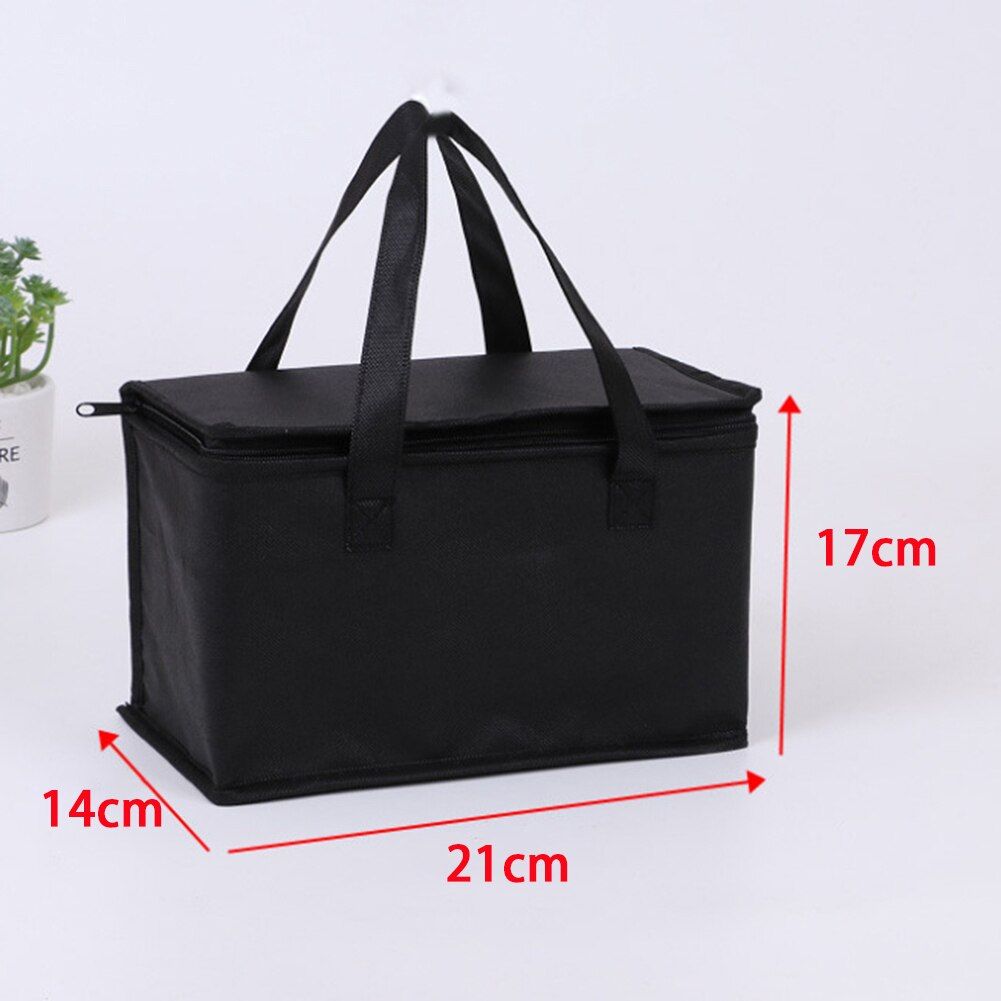 Portable Thermal Insulated Cooler Bags Outdoor Camping Lunch Bento Box Trips BBQ Meal Drink