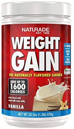Weight Gain Instant Nutrition Drink Mix, Vanilla