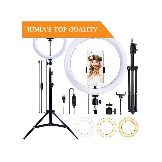 Ring Light LED 10 Inches With Tripod Stand