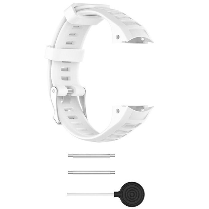 Silicone Bracelet Strap Watch Band For Garmin Instinct Sport White
