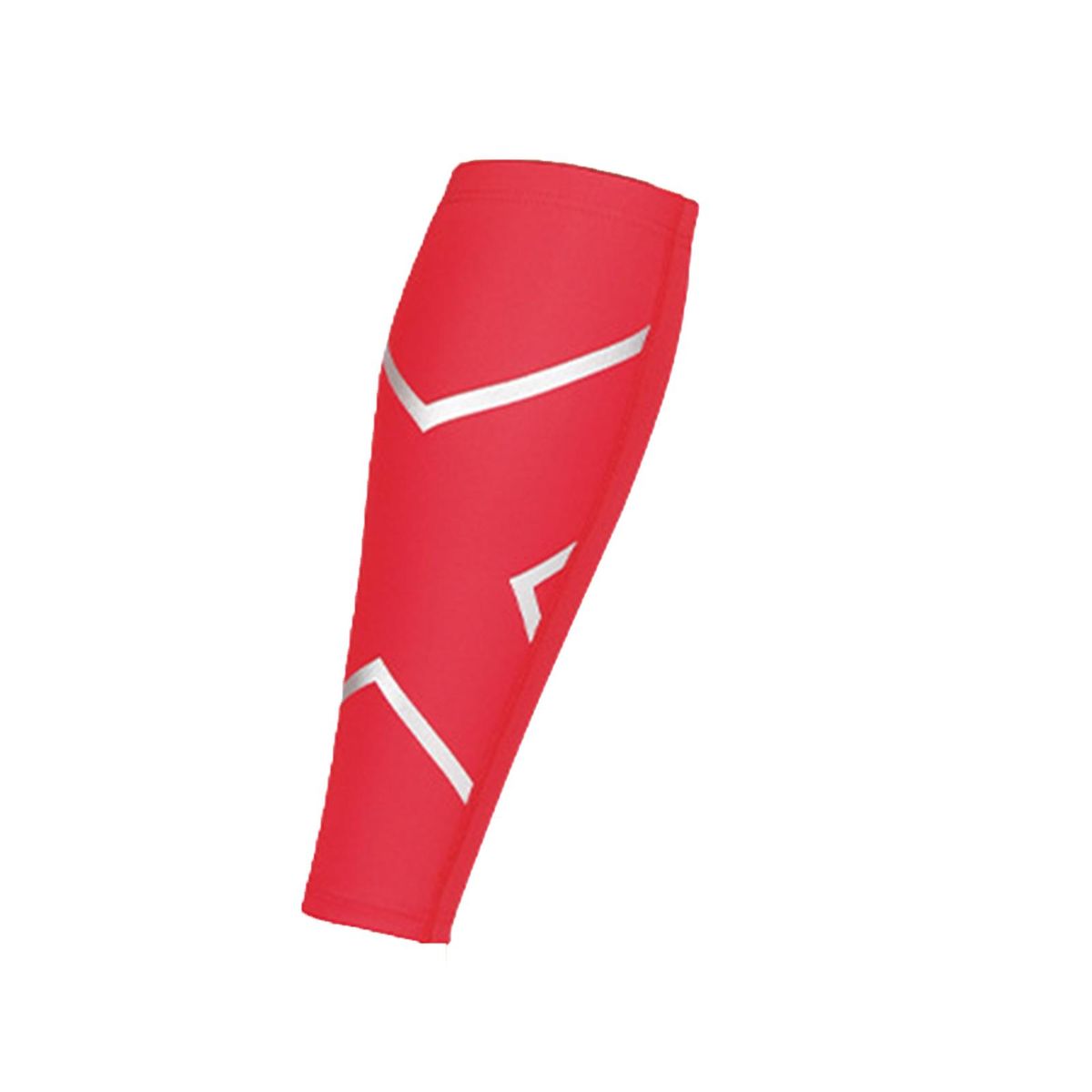 Sports Calf Sock Basketball Football Shin Guard Red