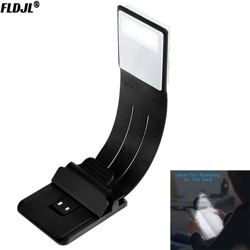 Portable LED Reading Book With Detachable Flexible Clip USB