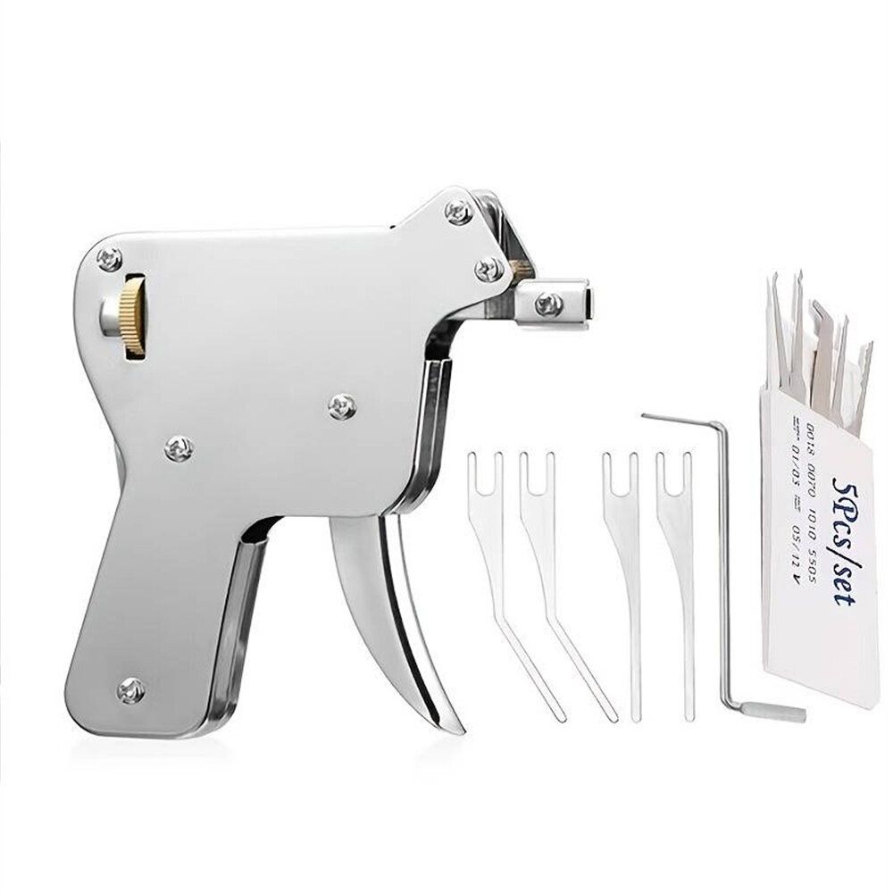 6PCS Powerful Padlock Repair Tool Set Tool Door Tool Kit