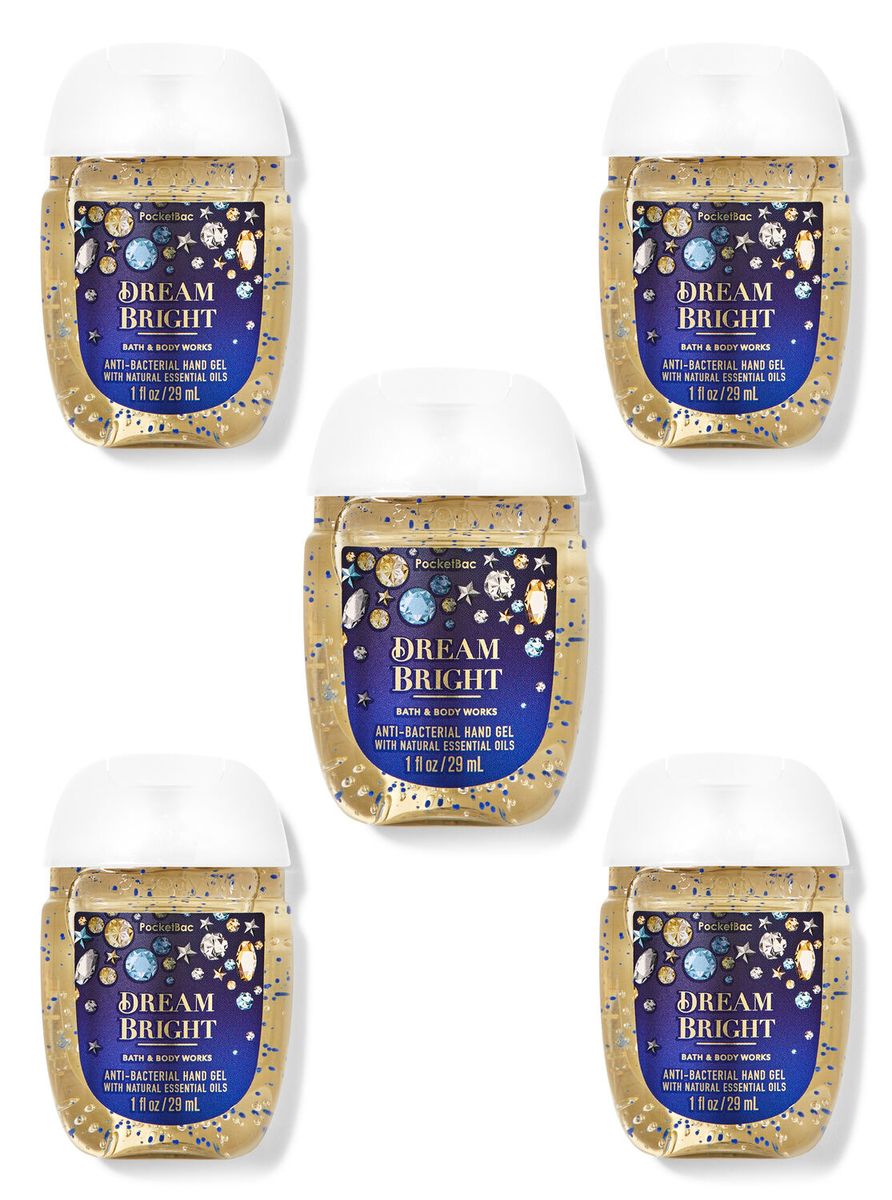 Dream Bright PocketBac Hand Sanitizer, 5-Pack