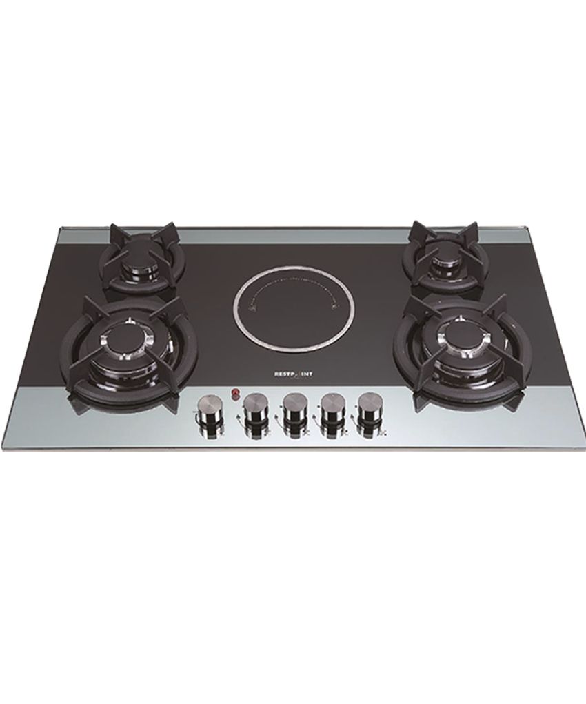 5 BURNER BUILT IN GLASS TEMPERED GAS COOKER RC-GH3