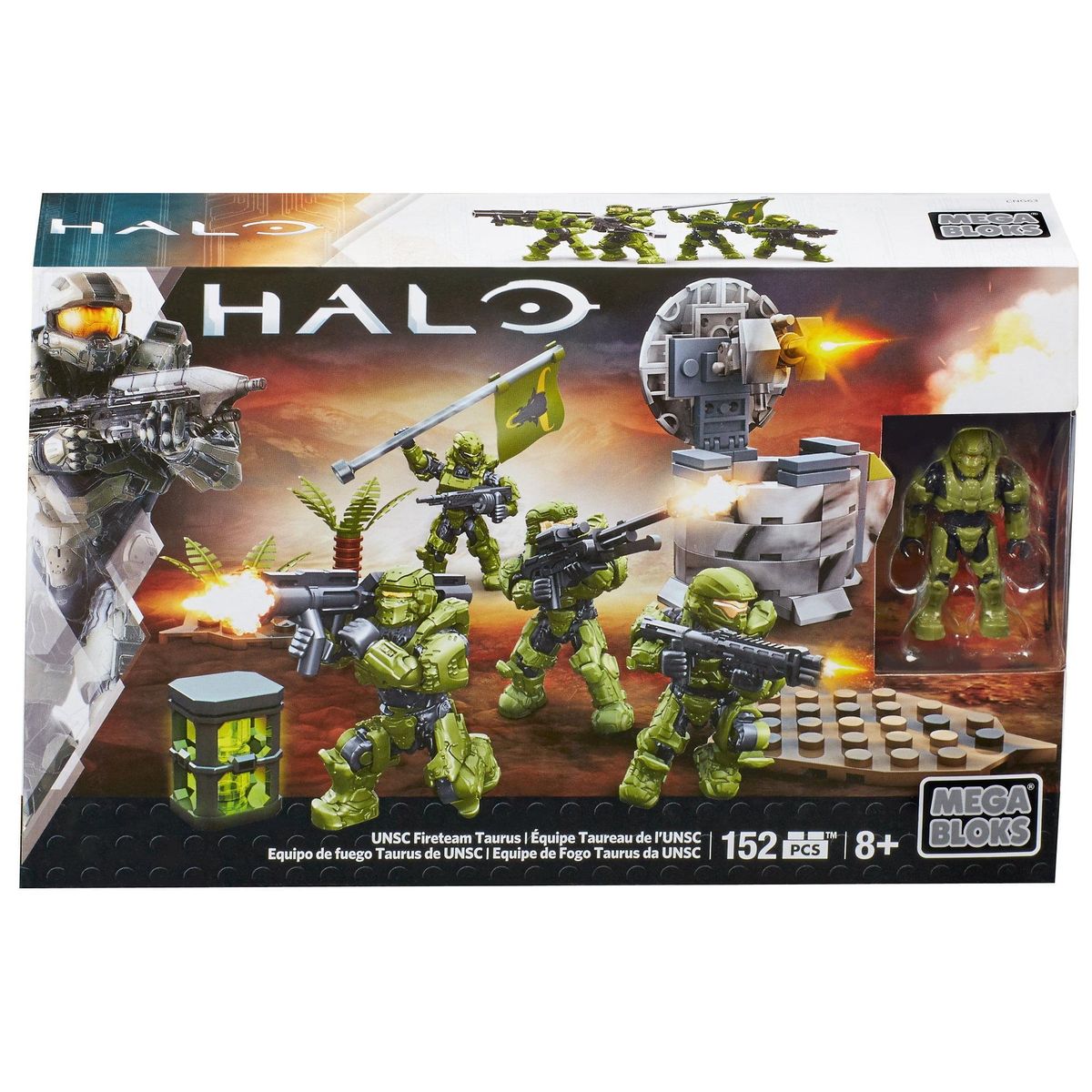 MEGA Bloks Halo UNSC FIRETEAM TARUS
