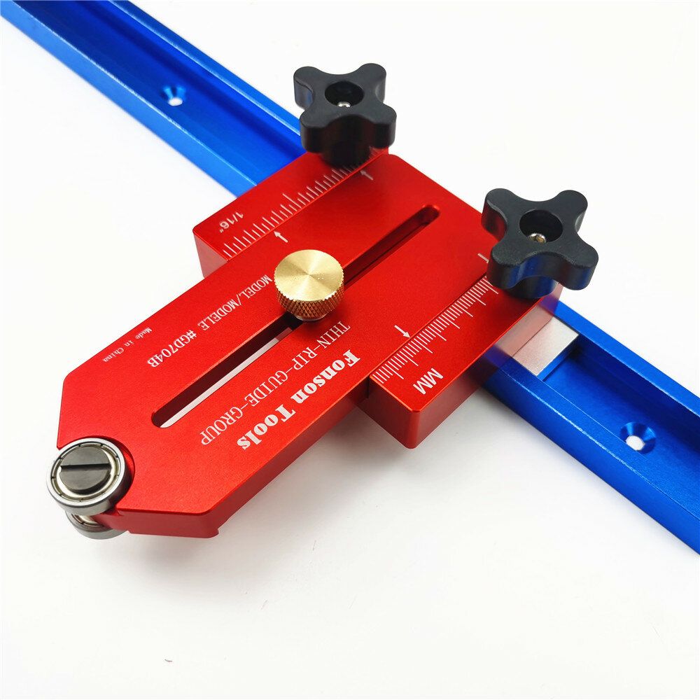 FONSON Upgrade Extended Woodworking Thin Rip Guide Lengthen
