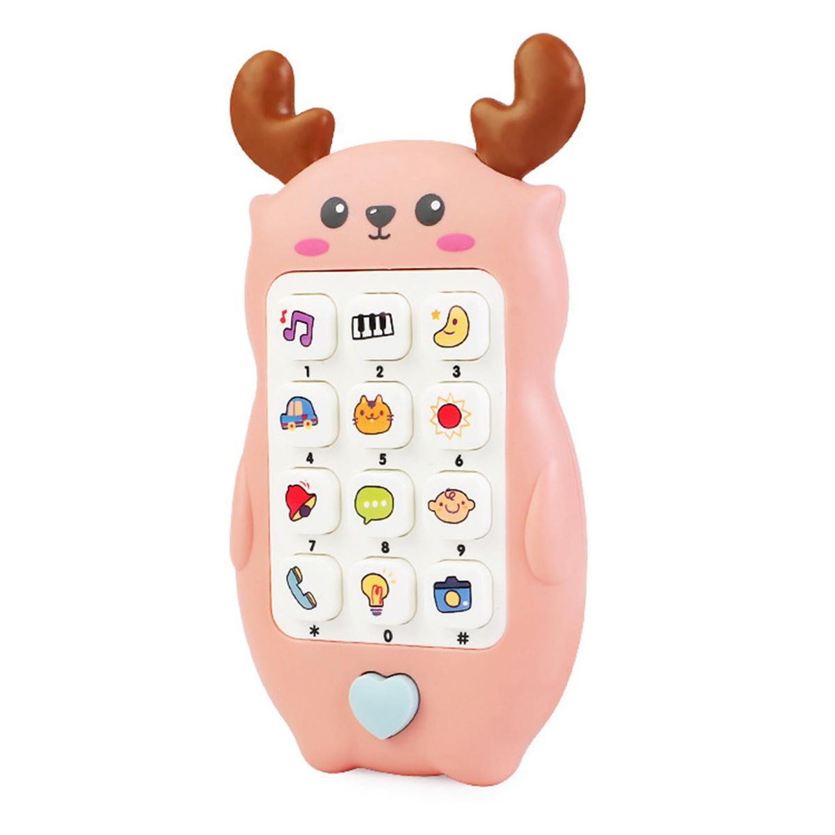 Enlightenment Toy Early Education Machine Toy Pink
