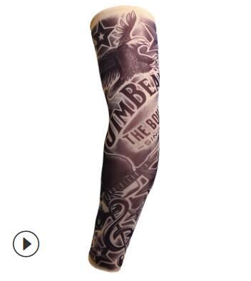 1 Pair Trendy Men Women Elastic Temporary Tattoo