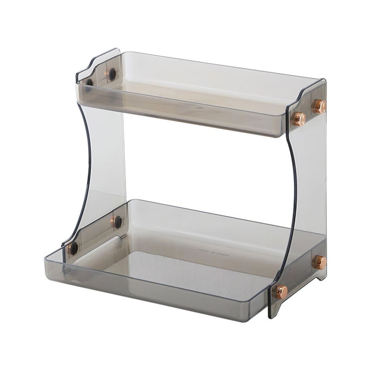 Storage Shelf Simple Installation Cosmetic Face Essence Shelf Light Grey