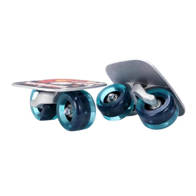 Roller Road Drift Skates Plate Sports Free Black Blue Wheels