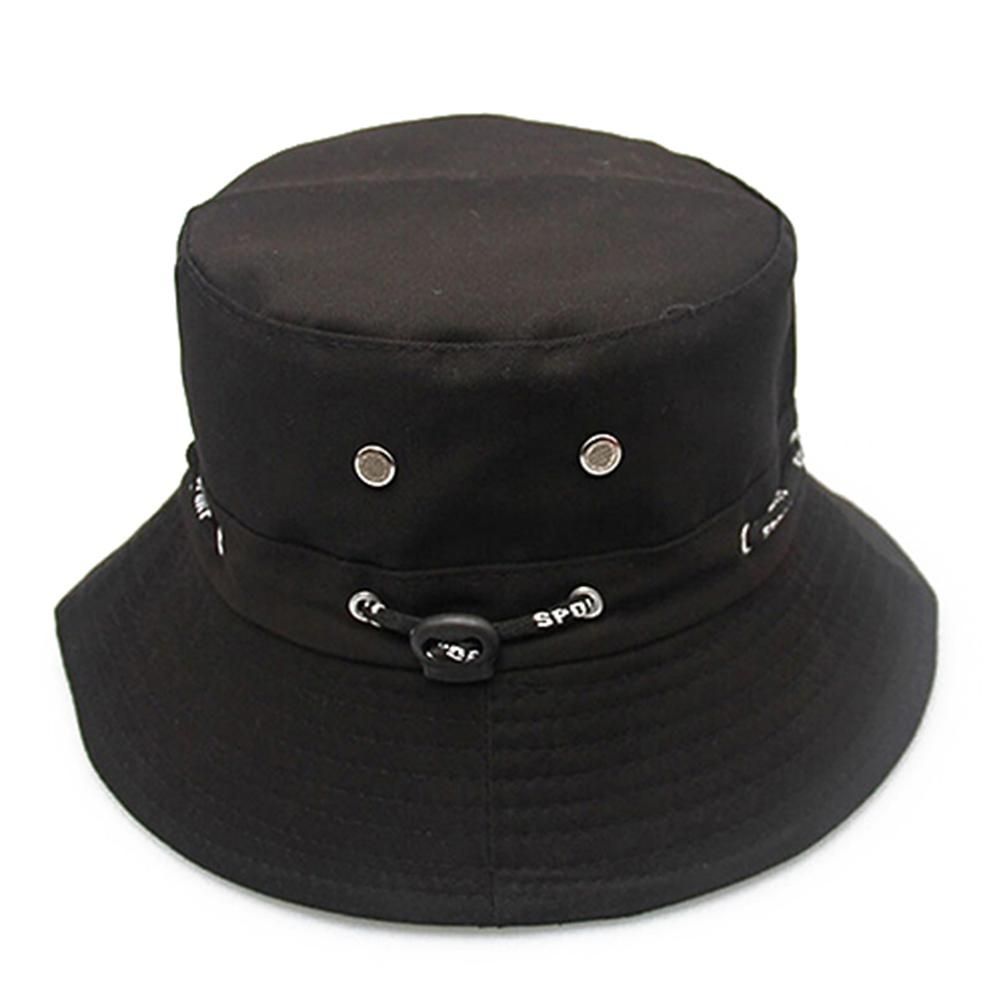 Unisex Bucket Hat Hunting Fishing Outdoor Cap Summer-Black