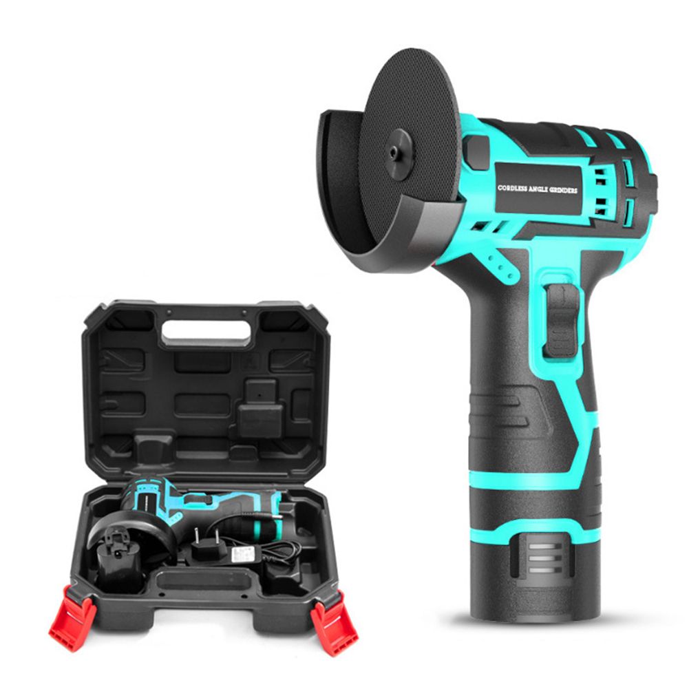 12V Brushless Angle Grinder 2000mAh Lithium Battery 300W 12000RPM Cordless Mini Polishing Machine Diamond Cutting Grinder
