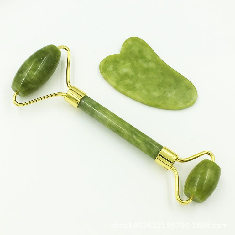Jade Roller And Gua Sha Facial Massage