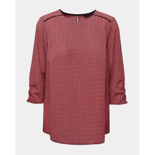 Front Yoke Blouse - Red
