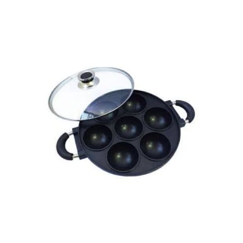 7-in-1 Non-stick Omelette Masa- Cake Pan With Cover