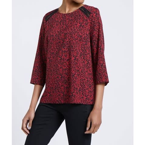 Print Floral Blouse
