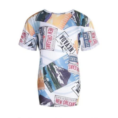 Destination All Over Print Tunic - Multi