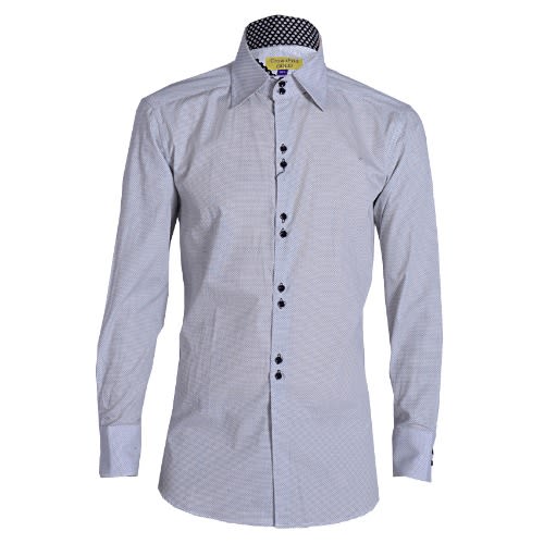 Men's Long Sleeve Shirt - Grey