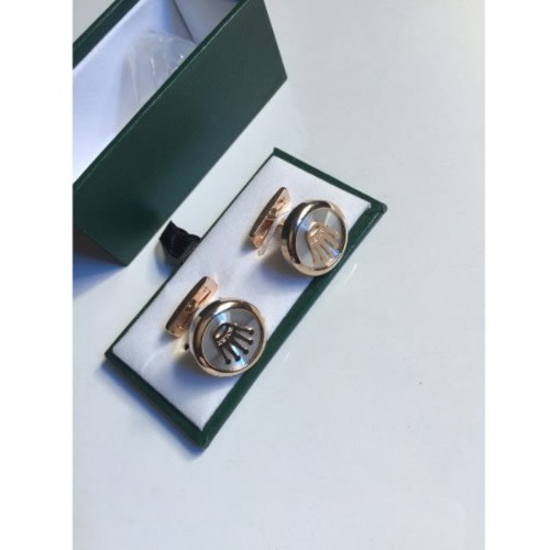 Men's Crown Steel Cuff Links