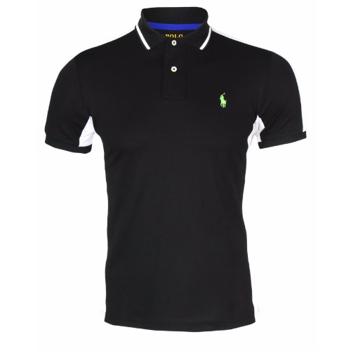 Men's Performance Polo Top - Black