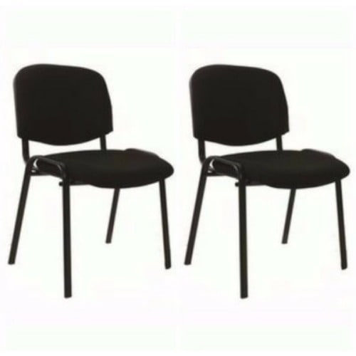 Fabric Visitor's Office Chairs - 2 Pieces