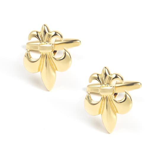 Men Cufflinks 06 - Gold