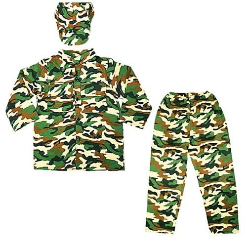 Military Camouflage Costume - Unisex Full Set