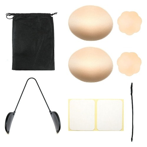 V Shape Strapless Push Up Bra Kit