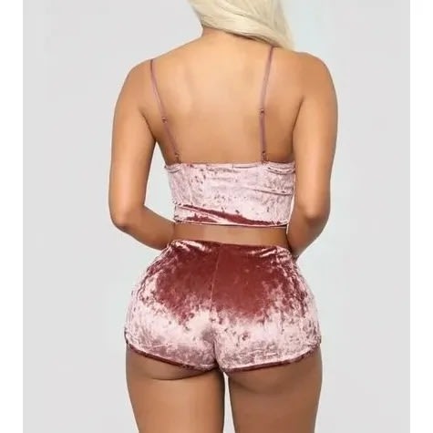 Night Sleep Wear Set - Pink