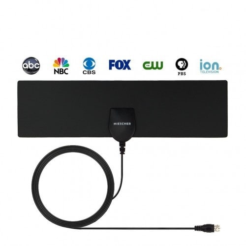 Digital Ultra Thin High-Definition 4K Range Signal Reception TV Antenna