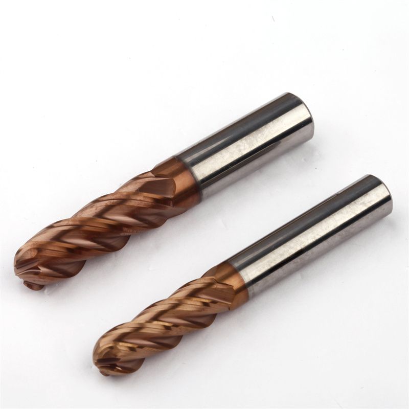 S435 075 F3 30 060 B L CNC Router Bits 4 Flutes General Purpose Carbide End Mills