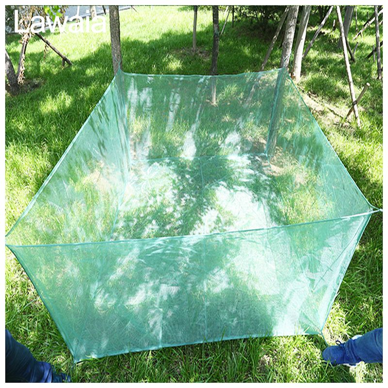 Fish Net Cage Netting Fish Breeding Cage No Cover Crayfish Network Stake Net Pond Fish Farming Aquaculture Small Mesh