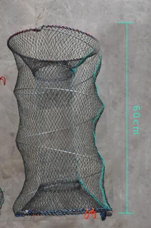 4 Sizes Fishing Collapsible  Cast Keep Net Crab Crayfish Lobster Catcher Pot  Fish Net Eel Prawn Shrimp Live Bait