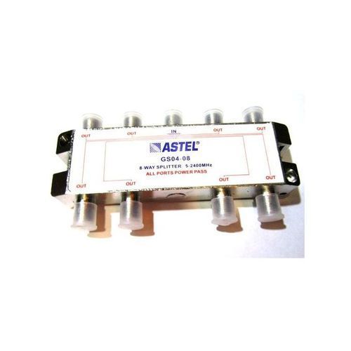8-Way Signal Satellite TV Aerial RF Coaxial Cable Splitter