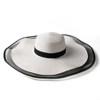 （adjustable）2020 New Lace Beach Hat Ladies Ladies Summer Wear-resistant UV Protection Foldable  RA