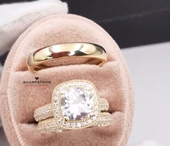 L925 Complete Couple Wedding Set
