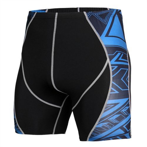 Compression Running Shorts Men Gym Fitness  Bodybuilding Tights Clothing Swimming Bottoms Training Workout Sports Shorts(#KD-54)