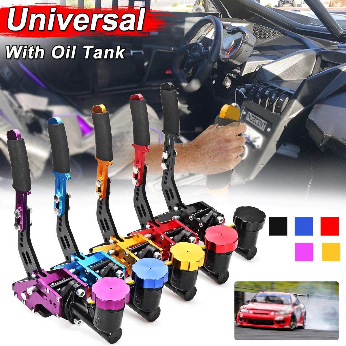 Universal Hydraulic Drift Hydro Racing E-Brake Racing Handbrake Lever Oil Tank-black