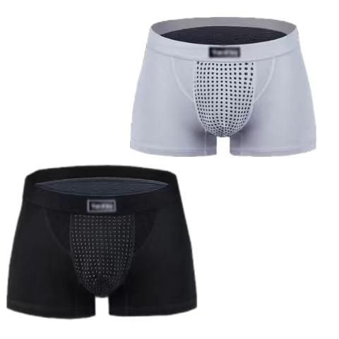 2PCS  Upgraded Version of Men's Magnetic Therapy Health  63 Magnet Reinforced  Briefs Underwear(L-5XL)