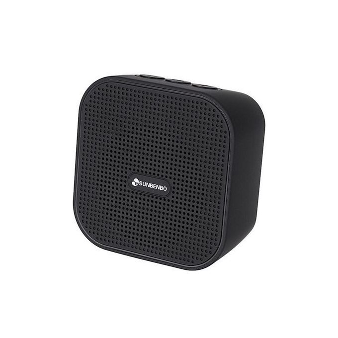 Portable Outdoor Wireless Subwoofer Bluetooth Speaker TF Card Slot(Black) HT-S
