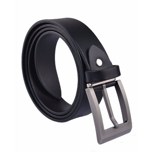 Men's Leather Belt - Black