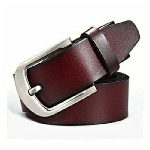 Qualiy Dark Brown Leather Belt