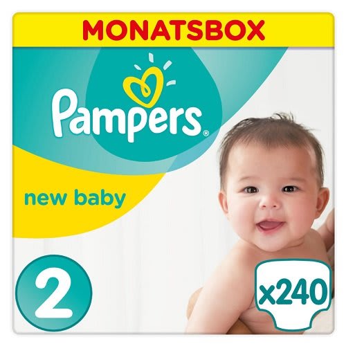 Mini Nappies - Size 2 - 240 Nappies